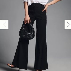 MAEVE WIDE-LEG FLARE
PANTS
BLACK Size: 14 Tall